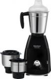 Maharaja Whiteline Turbo Prime Classic MX 227 600 W Mixer Grinder 3 Jars, Black