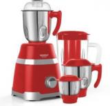 Maharaja Whiteline Ultramax Elite MX 222 800 W Mixer Grinder 4 Jars, Red, Silver