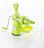 Mantavya Fruit And Vegetable Mixer Juicer With Steel Handle Hand Juicer Grinder 0 W Juicer 1 Jar, Green