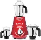 Masterclass Sanyo 1000 Watts Rocket Mixer Grinder With 3 Stainless Steel Chutney Jar, Liquid Jar And Dry Jar SAF501 1000 Mixer Grinder 3 Jars, Red