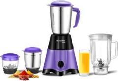 Moonstruck By Suprimo 750 Watt Star Purple Mixer Grinder With 4 Jars Lavex 750 Juicer Mixer Grinder 4 Jars, Purple