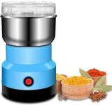 MR.Deal ; Every thing for gifting Mini Mixer Grinder, Spice Grinder Machine, Coffee Grinder Mixer Grinder Machine for Rice, Coffee Beans Grinder 300 Mixer Grinder 1 Jar, Blue, Silver