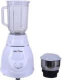 Niki Tasha By Niki Tasha DIAMOND POLY TURBO POWER 500 Mixer Grinder 2 Jars, White