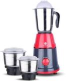 Novamax RapidX MG 500 Mixer Grinder 3 Jars, Red & Grey