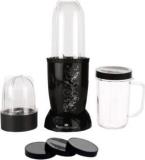 Padmashree By Padmashree 450 W Nutri Mixer Juicer Grinder, SS Blades, 3 Unbreakable Jars, 3 Lids 450 Juicer Mixer Grinder 3 Jars, Black