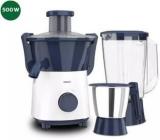 Philips By Philips HL7567/00 ATON 500 Juicer Mixer Grinder 2 Jars, DEEP AZUR