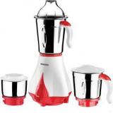 Philips HL7510/00 550 W Mixer Grinder 3 Jars, Red, White