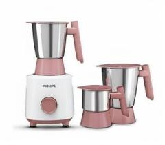 Philips HL7535/00 Daily Collection 500 Mixer Grinder 3 Jars, Peach