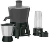 Philips HL7579/00 Viva Collection 600 W Juicer Mixer Grinder 3 Jars, Black, Grey