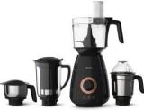 Philips HL7707/01 Avance Collection 750 W Mixer Grinder With Gear Drive Technology, PowerChop Technology 4 Jars, Black