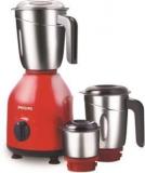 Philips PRO HL7756/02 750 Mixer Grinder 3 Jars, Red