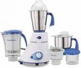 Preethi Blue Leaf MG 139 750 Juicer Mixer Grinder 4 Jars, Blue, White