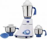 Preethi Blue Leaf MG150 750 W Mixer Grinder 3 Jars, White, Blue