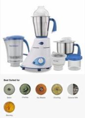 Preethi Blue Leaf Platinum MG 139 750 Juicer Mixer Grinder 4 Jars, White