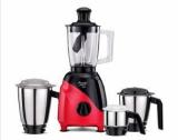 Preethi By Preethi Peppy Plus MG 246 Super Food Jar With Texture Builder & 3D Airflow Technology, Vega W5 Motor 750 Juicer Mixer Grinder 4 Jars, Black & Red