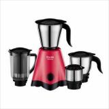 Preethi Crown Plus MG 258 With Super Extractor Juicer Jar With 5yr Motor Warranty 600 Juicer Mixer Grinder 4 Jars, Red/Black