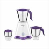 Preethi Crown Pro MG 254 With 5yr Motor Warranty & Lifelong Free Service 600 Mixer Grinder 3 Jars, White/Purple