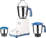 Preethi Eco Chef Neo MG 199 500 W Mixer Grinder 3 Jars, White, Blue