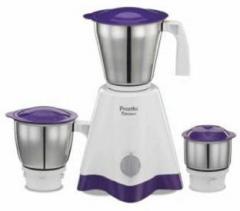 Preethi MG 205 CROWN 500 Mixer Grinder 3 Jars, WHITE/PURPLE