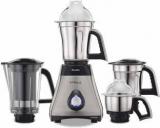 Preethi MG 208 Steele Supreme 750 Mixer Grinder 4 Jars, Black, White