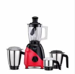 Preethi PEPPY PLUS MG246 TNF2203106281 750 Mixer Grinder 4 Jars, BLACK / PINK