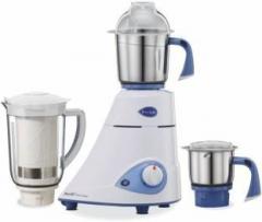 Preethi Platinum select MG226 Blue Leaf 750 W Mixer Grinder 3 Jars, White