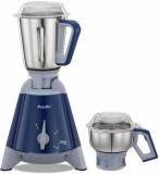 Preethi X Pro Duo 1300 Watts Commercial Mixie 1300 Mixer Grinder 2 Jars, Deep Blue, Grey