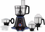 Preethi Zion MG 227/MG227 750 Juicer Mixer Grinder 4 Jars, Black