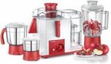 Prestige 41118 Platina Jmg 550 W Juicer Mixer Grinder 3 Jars, Multicolor