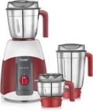 Prestige 41394 Stylo 750 V2 750 Juicer Mixer Grinder 3 Jars, Red