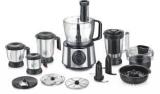 Prestige Amica Super With Multiple Accessories 1000 Juicer Mixer Grinder 5 Jars, Black, Silver