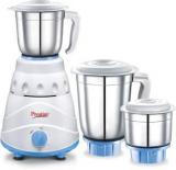 Prestige Atlas 550 W Mixer Grinder 3 Jars, White And Blue