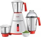 Prestige Automatik 750 W Mixer Grinder 3 Jars, White And Red