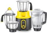 Prestige Delight Plus Mixer Grinder 750 Mixer Grinder 4 Jars, Black And Yellow