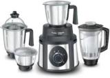 Prestige Endura 1000 Juicer Mixer Grinder 4 Jars, Black With Silver