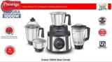 Prestige Endura 4 Jar 1000 Juicer Mixer Grinder 4 Jars, Black / Silver