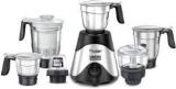 Prestige Macho Watt 1000 Juicer Mixer Grinder 6 Jars, Black, Silver