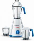 Prestige NAKSHATRA 550 W Mixer Grinder 3 Jars, WHITE & BLUE