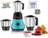 Prestige Superb _ 500 Mixer Grinder 3 Jars, Black & Blue