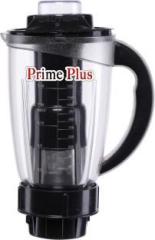 Prime Plus Juicer jar with filter 1250ml Black Mixer grinder juicer jar 450 Juicer 1 Jar, Black, Clear