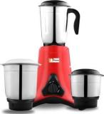 Pzone Ultra Powerful And Copper Winding Red 750 Juicer Mixer Grinder 3 Jars, Red