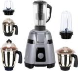 Rotomix Mixer Juicer Grinder With 6 Jar 2 Bullet Jar, 1 Juicer Jar With Filter, 1 Large Jar, 1 Medium Jarand 1 Chuntey Jar SA20 Roto 854 750 Juicer Mixer Grinder 6 Jars, Silver