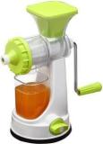 Shopybucket Fruit & Vegetable Clear Barrel Juicer Fruit & Vegetable Juicer | Manual Hand Juicer | Fruit Juicer Stainless Steel Handel Vacuum Base Color Multicolor Pack Of 1 Color May Vary 450 Juicer Mixer Grinder