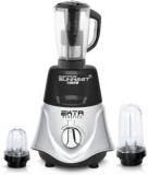 Silentpowersunmeet 1000 Watts Rocket Mixer Grinder With 2 Bullets Jars And Juicer Jar Juicer Jar, 350ML Jar And 530ML Jar 1000 Mixer Grinder 3 Jars, BLACKSILVER