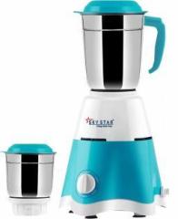 Skystar Supreme Elegant 550 Mixer Grinder 2 Jars, White Blue