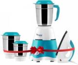 Skystar Supreme Elegant Mixer Grinder & Spectra 1000 W Dry Iron Super Combo 750 Mixer Grinder 3 Jars, White Blue