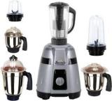 Su Mix Mixer Juicer Grinder With 6 Jar 2 Bullet Jar, 1 Juicer Jar With Filter, 1 Large Jar, 1 Medium Jar And 1 Chutney Jar SA20 SMX 875 750 Juicer Mixer Grinder 6 Jars, Silver