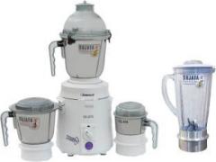 Sujata 1 mixer grinder with aluminium base jar 900 Mixer Grinder 4 Jars, White