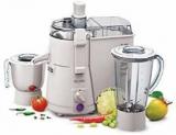 Sujata By Sujata Powematic Plus Juicer Mixer Grinder 900 Juicer Mixer Grinder 2 Jars, White