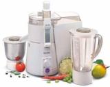 Sujata Powermatic Plus 900 Watt 900 Juicer Mixer Grinder 3 Jars, White